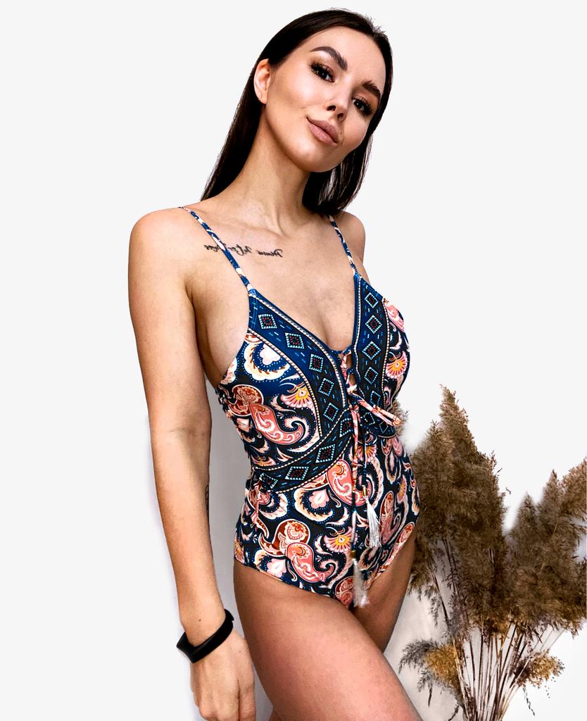 One-piece swimsuit slimming sexy boho aztec One-piece swimsuit slimming sexy boho aztec XL