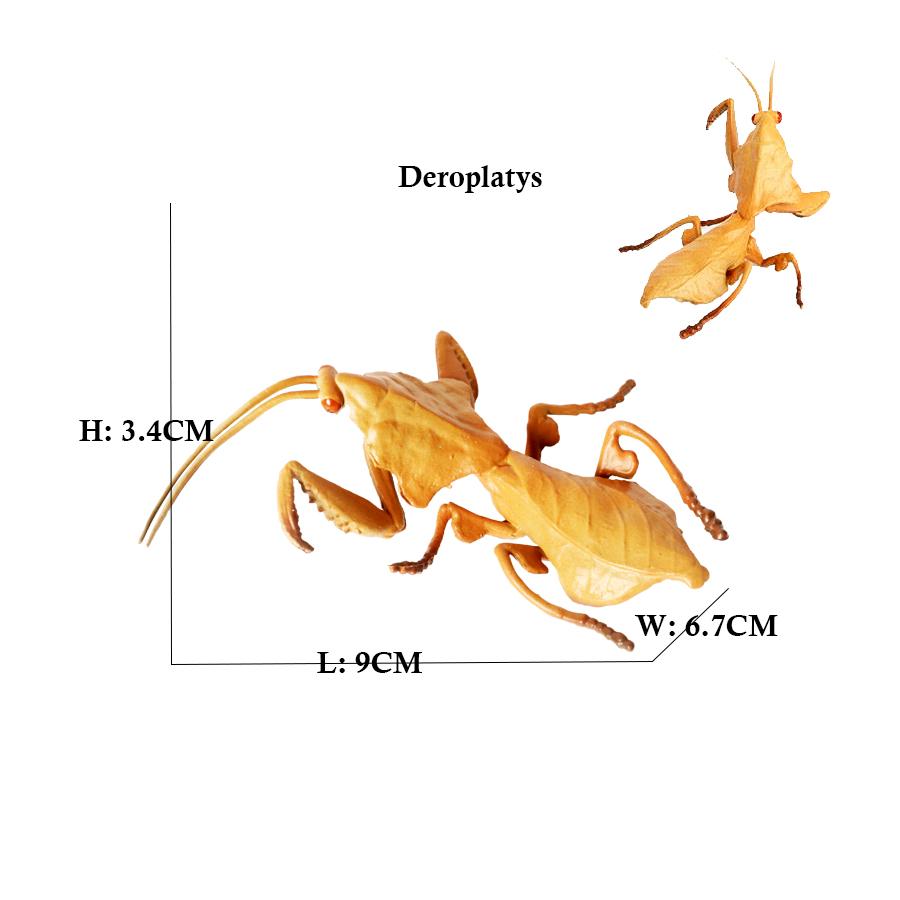 Insect Toy Miniature Insects Figures Animal Figurines Beetle Bee Spider Models Action Figure Plastic Animals Toys for Children