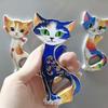Enchanting Cat Acrylic Fridge Magnets Bottle Opener Embossing Hot Stamping Refrigerator Magnets Sticker Gift Home Decoration
