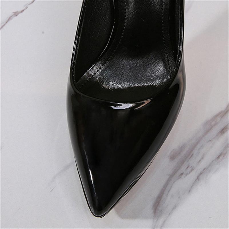 Kvinnor 12cm Höga Klackar 3cm Platå Fetischpumps Dam Bröllop Brud Plus Size Klackar Nattklubb Bal Pleaser Vinröd Kontorsskor