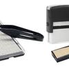 Self Inking Rubber Stamp Date DIY Custom for Legal Inventory Stamps Notary