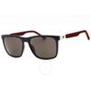 Brown Grey Square Men S SunglaSSeS Th 1445 S 0lcn Nr 57
