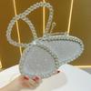 Bolsa de Mão de Noite Borboleta de Diamantes de Luxo - Tendência de Moda de Alta Qualidade