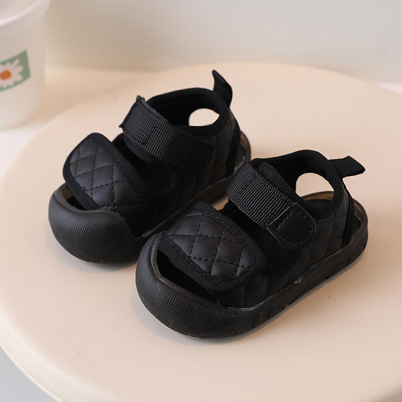 

Baby Shoes, Girls Baby Headband Sandals, Toddler Shoes, Baby Soft-soled Shoes, Boys Shoes 15 чёрный