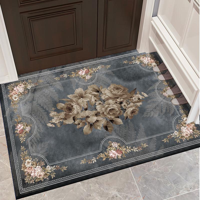 

Входной коврик Домашний ковер Коврик для двери Коврик для двери Коврик для ванной комнаты Нескользящий коврик Коврик для входной двери 60*90CM