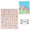 New Year Nail Art Stickers Bronzing Year of the Dragon Chinese Style Mahjong Cartoon Nail Stickers Decoration