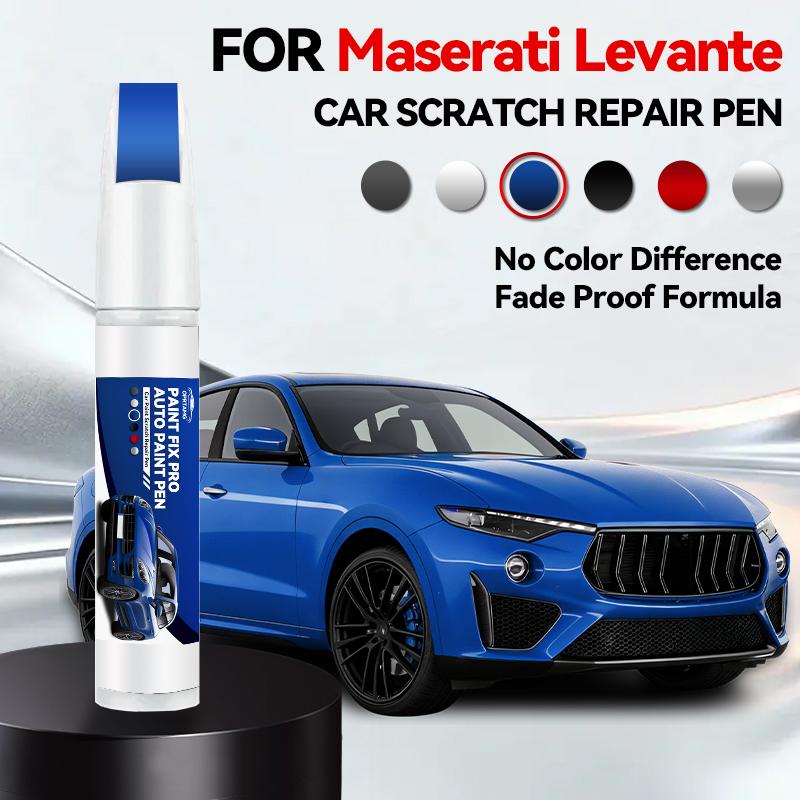 Autolack-Reparaturstift Für 2016-2025 Maserati Levante Lackkratzer-Reparaturzubehör Weiß 268A Schwarz NMN Blau 406C Grau 571A