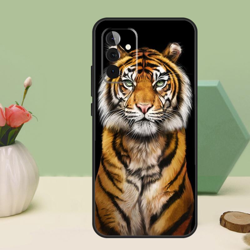 Tier Tiger Kunst Für Samsung Galaxy A16 A55 A35 A15 A32 A12 A22 A52 A54 A34 A14 A56 A36 A26 A13 A53 A06 Hülle