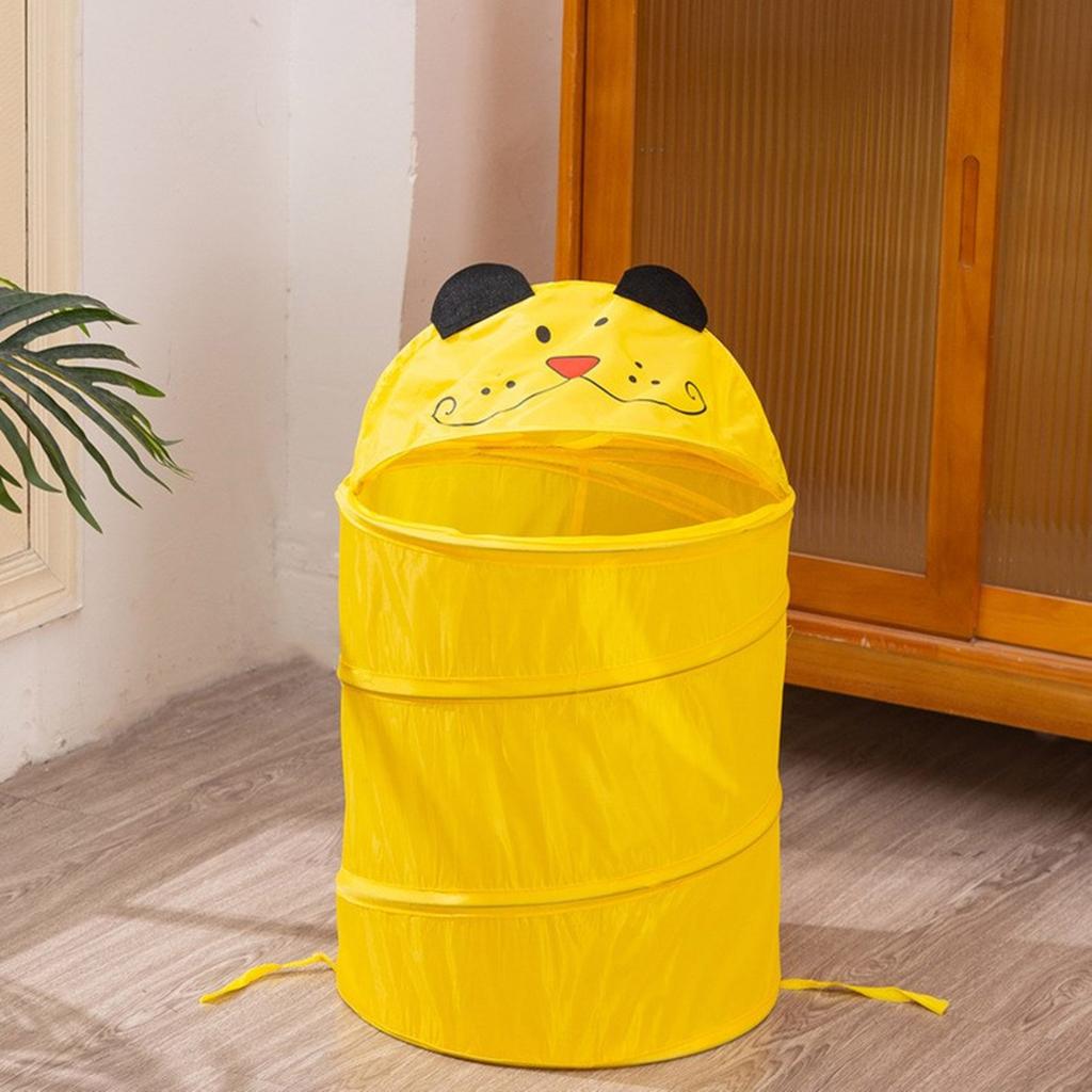 Foldable Canvas Toy Organizers Basket Portable Storage Hamper For Children Bedroom Bathroom Dorm Essential