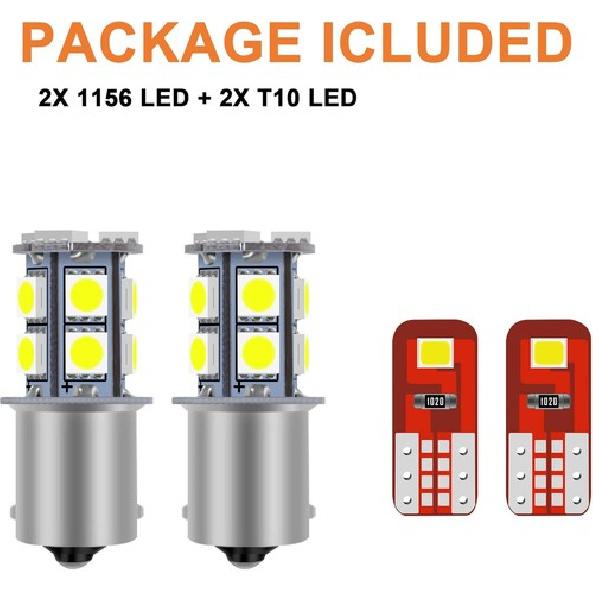 3Pcs White Interior Map Dome Light LED Bulbs Compatible 1987-1996 F-150White