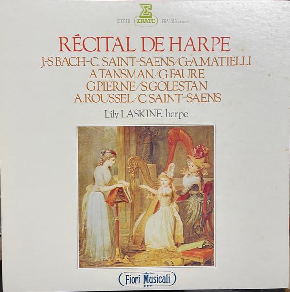 

LP Record LILY LASKINE - Recital De Harpe ERA1053 ERATO 1975 Japan Classical Used