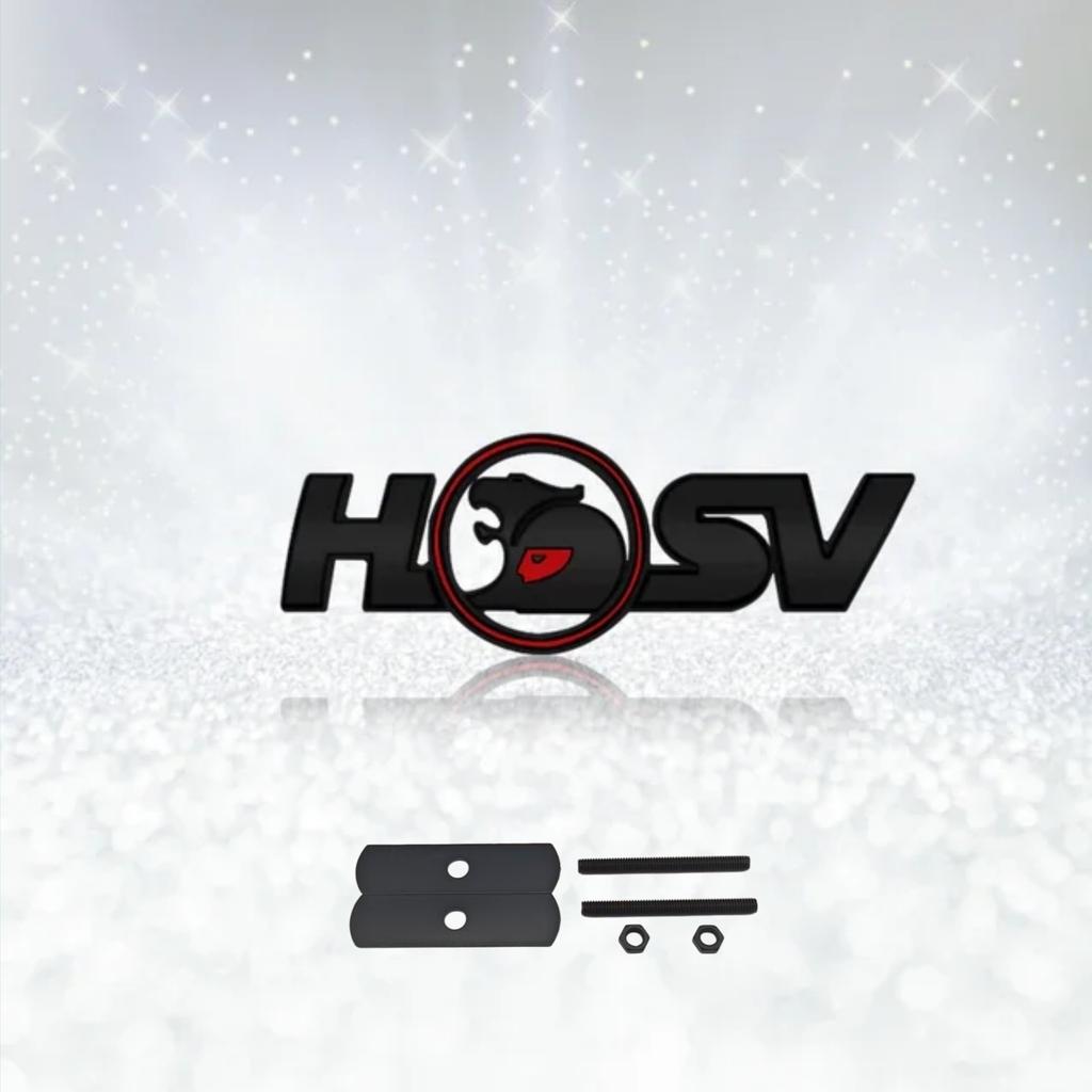 1pc New 3D Metal HSV Logo Emblem Decor Side Fender Rear Trunk Badge Sticker for HSV Astra Commodore VT VX VU VY HSV Cruze Rodeo Astra