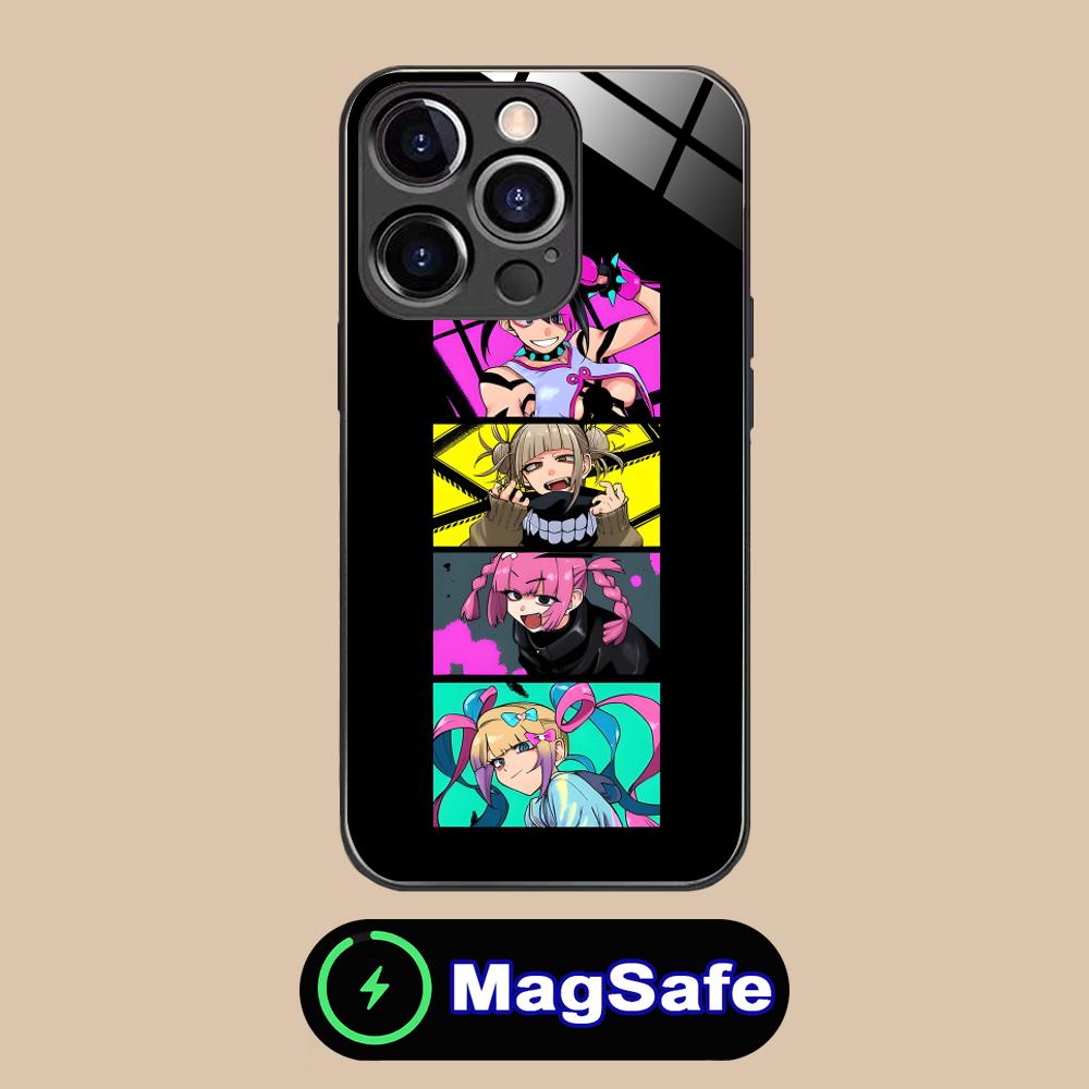 Gang of Stupid Girls Phone Case for iPhone 16 15 14 13 12 11 Pro Max Plus Mini MagSafe Glass Colour Protective Cover Smartphone