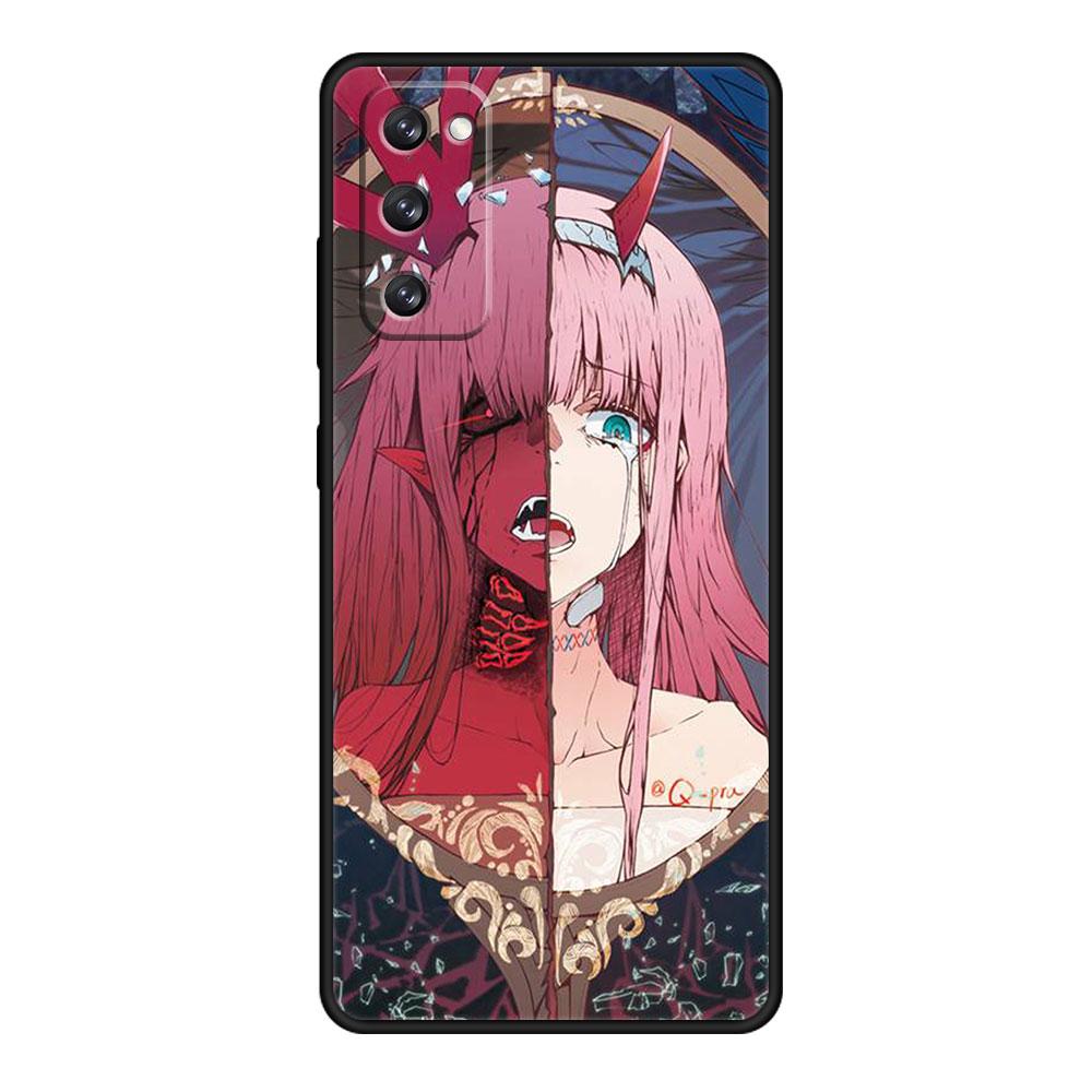 Phone Cover For Samsung S21 Plus S9 S10 S20 FE 2022 S7 S10e S22 Ultra 5G S8 Shockproof Zero Two Darling In the FranXX Anime