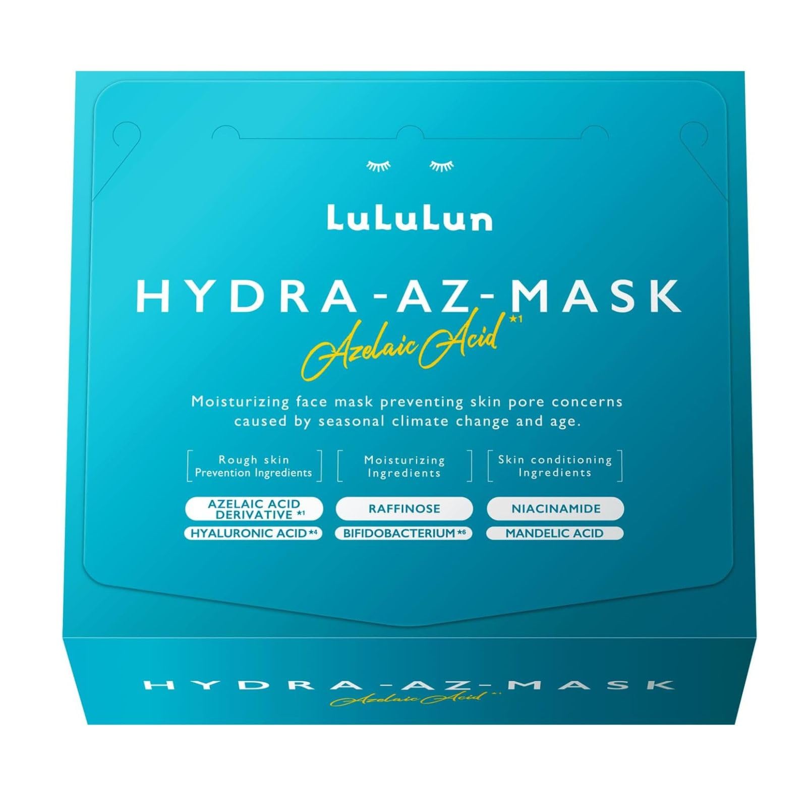 

LuLuLun Hydra AZ Mask, Large Capacity, 28 Sheet Masks