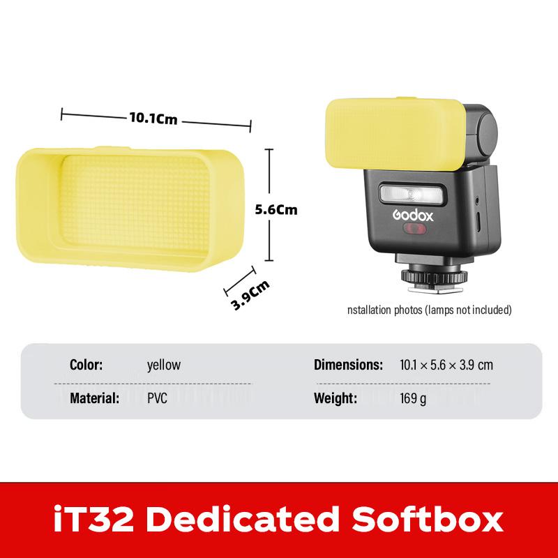 Suitable accessories for Godox IT32 flash softbox