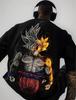 Camiseta com Estampa Dragon Ball Streetwear 100% Algodão Manga Curta Tamanho Grande Camiseta Masculina Feminina Roupa Solta Harajuku Y2k Top
