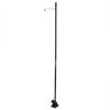 Black Portable Aluminum Alloy Folding Light Bracket Stand Outdoor Camping Table Lamp Pole