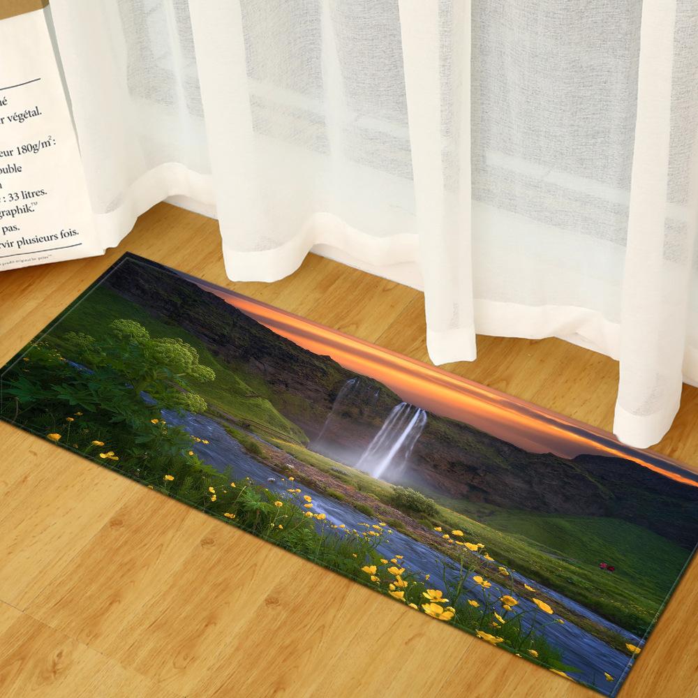 Scenic Door Mat Long Floor Mat Carpet Non-Slip Mat Foot Mat