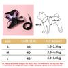 Small Dog Harness Leash Set Cute Traction Bracelet Medium Cat Collar Suit Soft Puppy Vest Harness Adjustable Pet Accessories