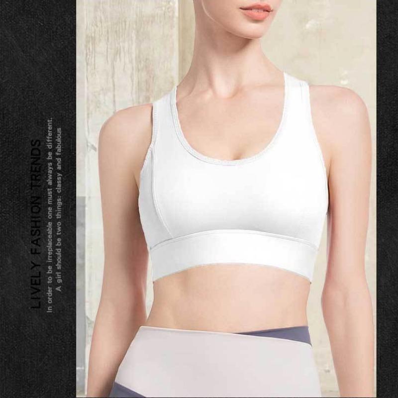 High-strength Quick-drying Sports Bra for Women Yoga Vest Running Bra Fitness Bra Shockproof Anti-sagging Push-up Bra