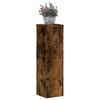 Vidaxl Stojaki Na Rośliny, 2 Szt., Przydymiony Dąb, 17X17X60 Cm