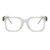 NeoRetro 5553 Newtro Ugly Sunglasses C3 Transparent