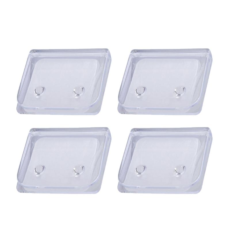 

Shower Curtain Clips Adjust Bathroom Curtain Holders No Punch Wall Mount Set Of 4/8PCS 1