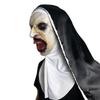 Bloody Mouth Nun Glowing Mask, Party Dance Mask