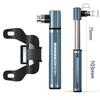 Universal ENLEE Bicycle Pump Aluminum Alloy Presta Schrader Valve Cycling Pump Mini Hand Air Pump Riding Equipment Accessories