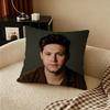 N-Niall Horan Cushion Cover Natural Linen Pillowcase Set, All-In-One Decor For Sofa, Bedroom & Chair