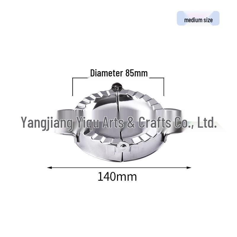 304 Stainless Steel Dumpling Maker Kit: Mold, Filling Spoon, Skin Cutter