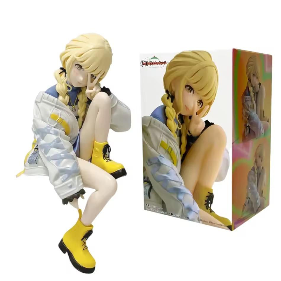 17cm Kotone Fujita Anime Cute And Beautiful Girl Figure School Idol Master Desktop Decoration Birthday Gifts children's Gifts