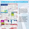 2026 Michigan State and Federal Labor Laws Poster - English Version - OSHA Workplace Compliant - UV Waterproof Laminated 24" x 36" - Mandatory
