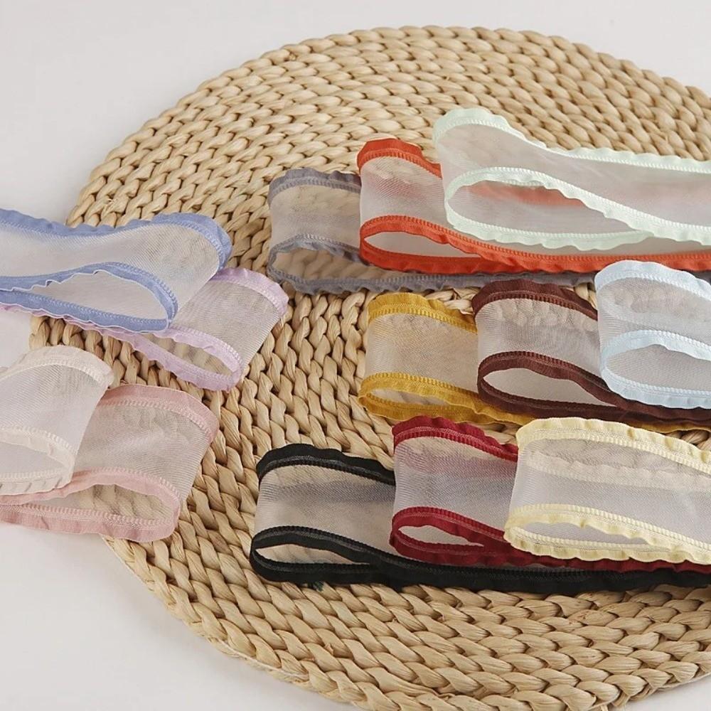 10 Yards*40mm Handgemaakte Tape DIY Rokrand Lint Kant Organza Lint Kleding Hoed Cadeau Decoratie