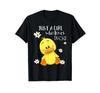 Cute Just A Girl Who Loves Ducks Graphic Tee Soft Cotton Crew Neck T-Shirt
