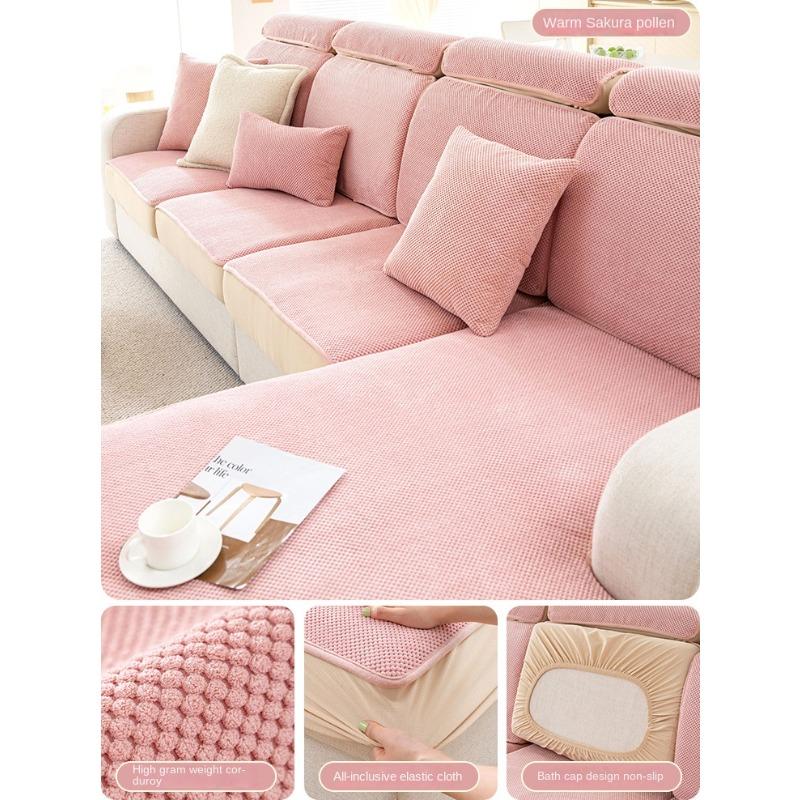 

Новый четырехсезонный вельветовый чехол для дивана, универсальный универсальный чехол, простой современный нескользящий тканевый чехол для полотенца, чехол для дивана 40*70cm