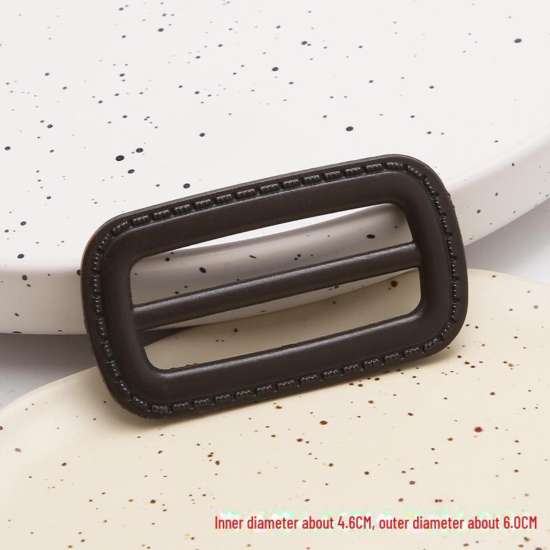 Japanese High-End Windbreaker with Rectangular Imitation Leather Buckle and Adjustable Backpack Strap