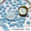 100pcs Sunflower Translucent Fireproof Paint Wax Grains DIY Wedding Birthday Party Invitation Postcard