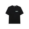 New FILA Drop Shoulder Sleeve T Shirt Men's Jet Black F11M219104FBK