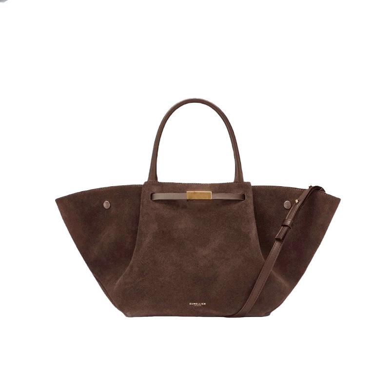 Demellier New York Wing Bag - Large, Versatile Dumpling Tote for Women