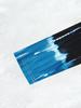 Gradient Blue Tie Dye Zip Hoodie for Women – Lightweight Drawstring Hooded Jacket with Pockets