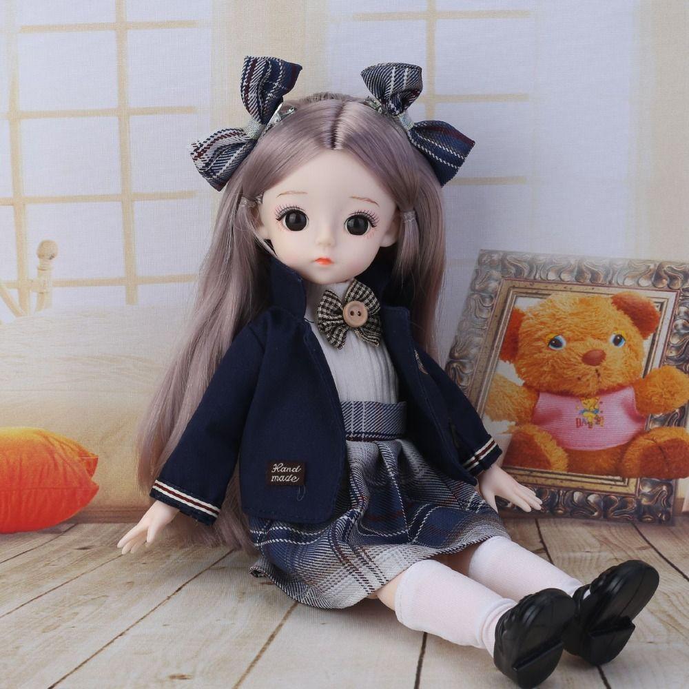 Changing Clothes 30cm Doll Uniform Casual Wear BJD Doll Outfit 1/6 Dolls Clothes DIY Toys