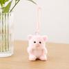 Yousheng Cute Pig Plush Keychain, Small Stuffed Animal Elephant Pendant for Bag Backpack Purse, Kawaii Cartoon Key Ring Charm, Gift for Girls Women
