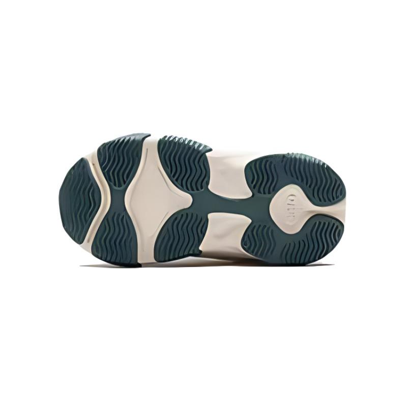 Anta Kids Versatile Comfortable Non-Slip Mid-Top Walking Shoes Baby Shoes Gray Green A312410006-4