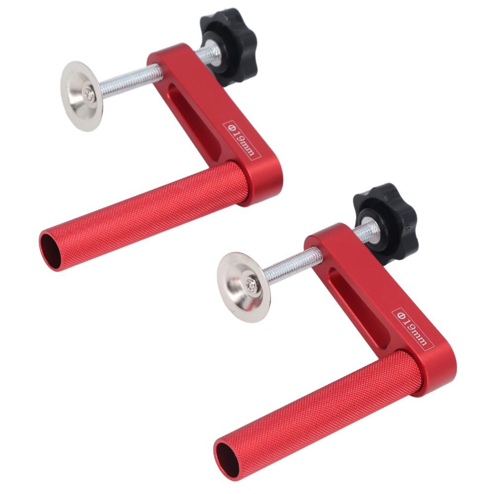 2pcs Aluminum Alloy Bench Dog Clamp Adjustable Woodworking Quick Clamp DIY Woodworking