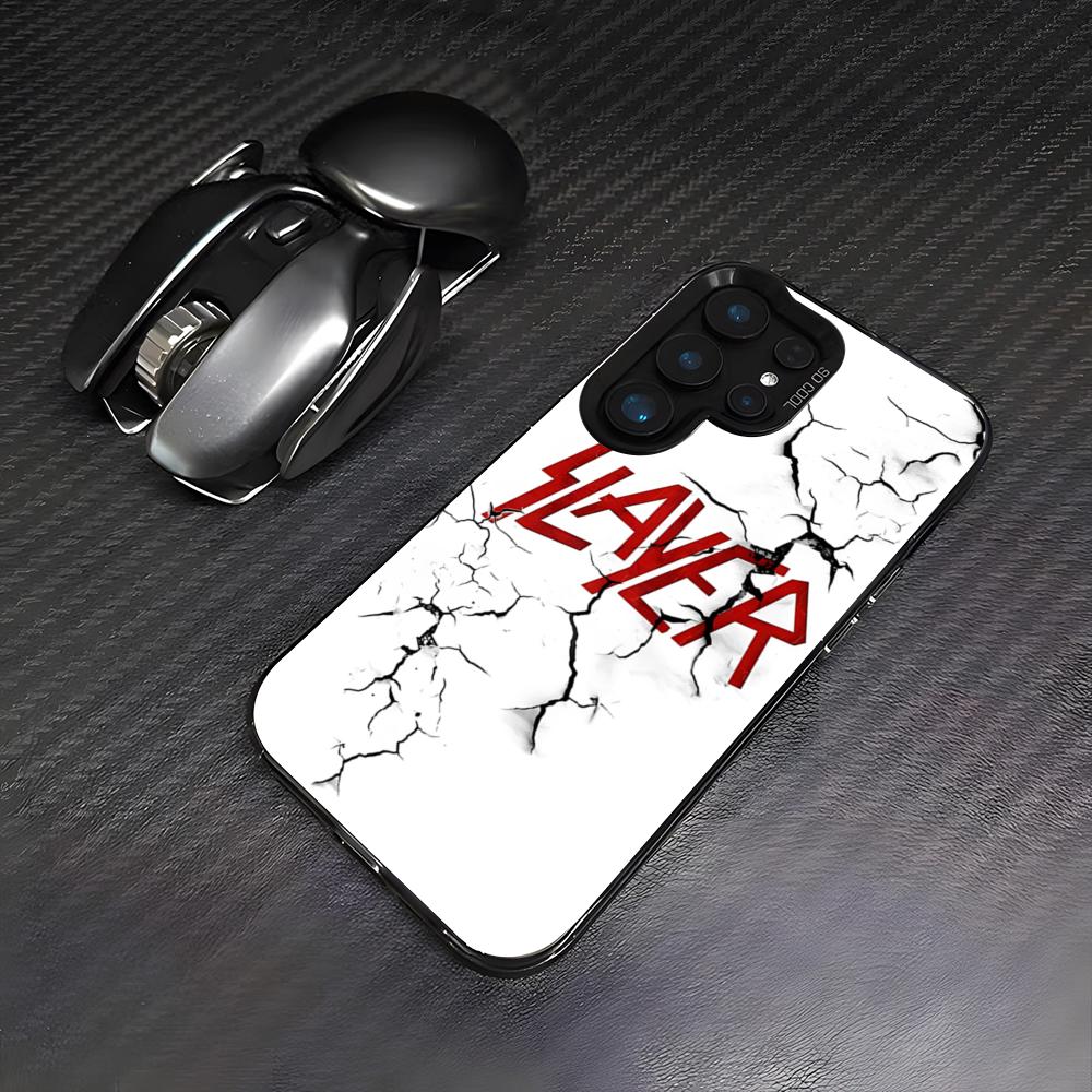 S-Slayer Metal Rock Band Handyhülle Für Samsung S26 S25 Plus S20 S20 Plus S22 Ultra S23 FE S21 Plus S21 Ultra Buntes Cover