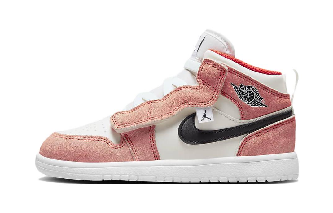 Jordan 1 Mid Alt SE Оранжевая замша (PS) 28