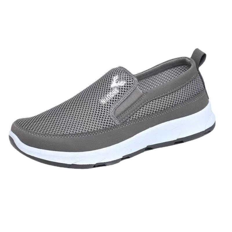 2025 Summer New Men's Casual Mesh Shoes Middle-aged and Elderly Non-slip, Wear-resistant, Comfortable and Breathable Men's Shoes