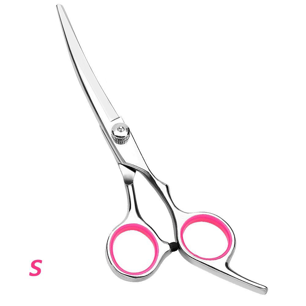 Pet Grooming Scissors Stainless Steel Dog Cat Hair Cutting Thinning Shears Straight Up Curved Hair Dressing Tools